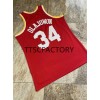 Camiseta Hombre NBA Houston Rockets OLAJUWON 34 Retro Mitchellness Rojo Swingman